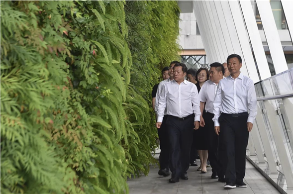 四川天府新区党工委书记周先毅带队调研新宝gg集团